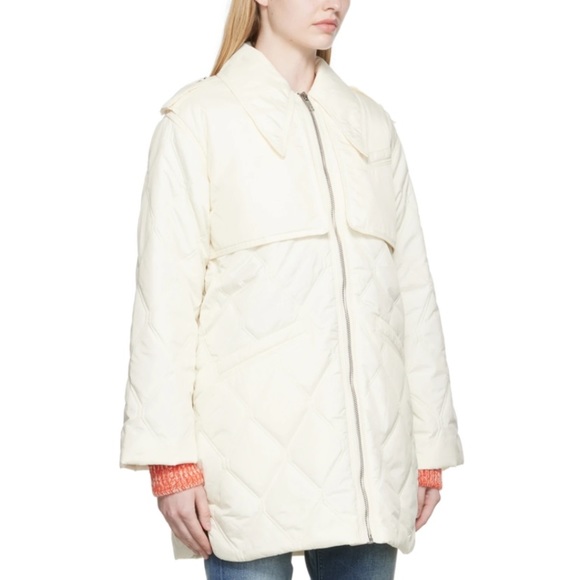 GANNI Quilted Jacket NWT - Picture 3 of 9